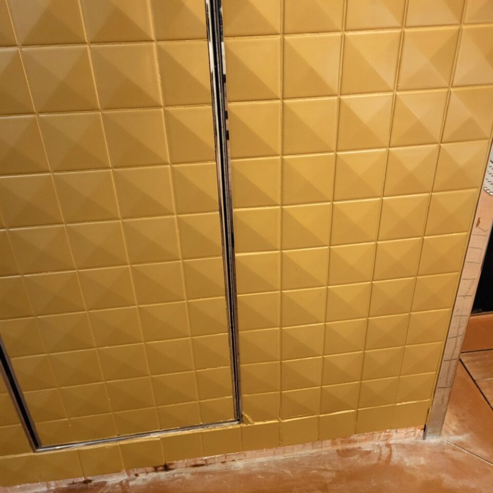 Tile Wall Repair After